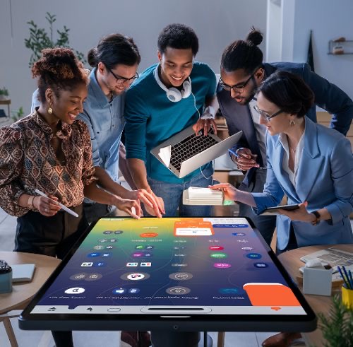 Website performance hero visual